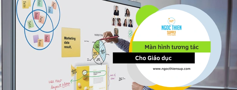 Màn hình tương tác thông minh cho ngành giáo dục
