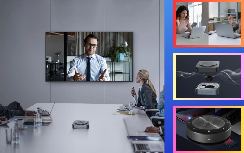 Loa hội nghị không dây bluetooth Maxhub BM35