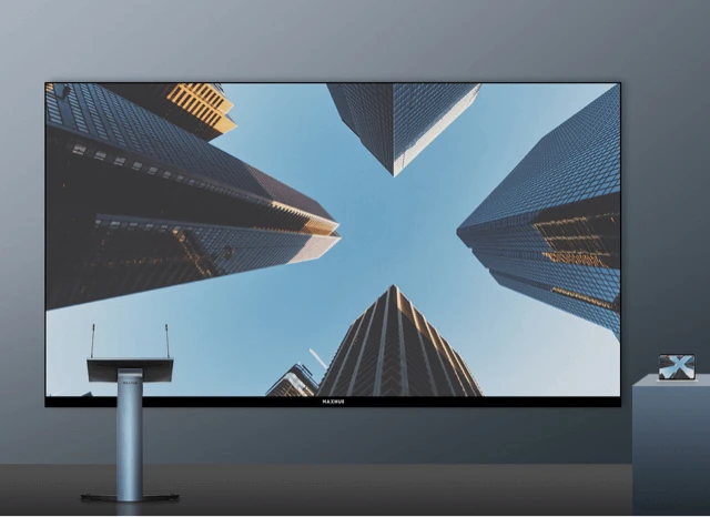 Chia sẻ không dây với tường LED tích hợp Maxhub