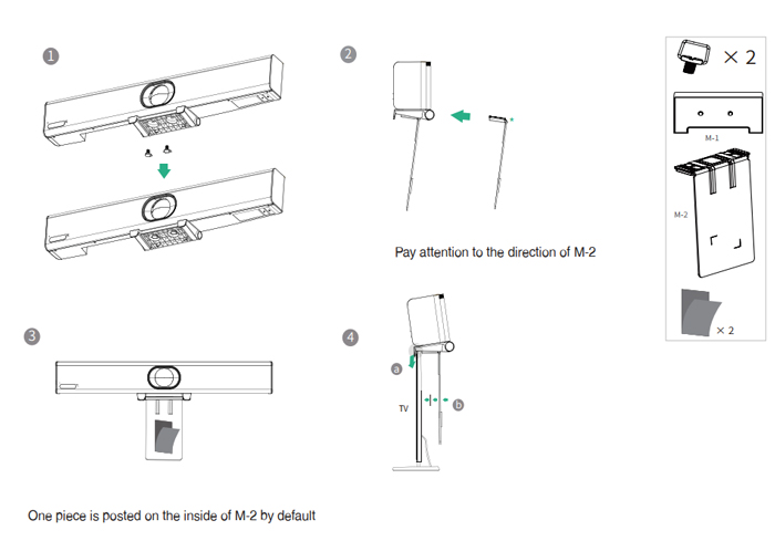 Mount Above a TV or a Display