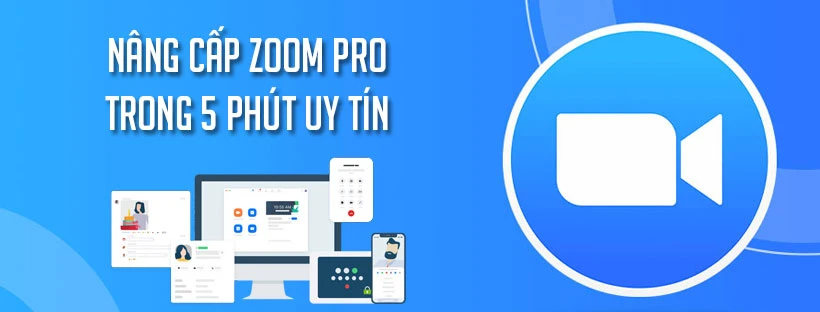 Nâng cấp Zoom Pro trong 5 phút uy tín