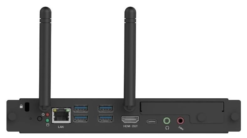 Giao diện vào/ra của PC Module OPS62A