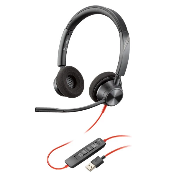 Tai nghe Plantronics Blackwire 3320, USB-A | P/N: 213934-10
