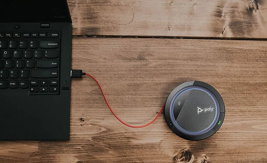 Loa tích hợp micro học online Poly Calisto 3200, USB-A