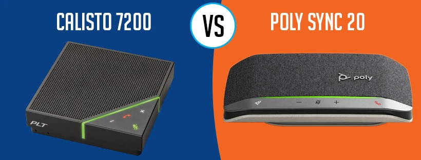 So sánh loa hội nghị Poly Sync 20 vs Calisto 7200