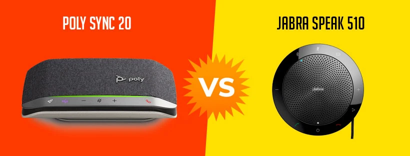 So sánh loa họp Poly Sync 20 vs Jabra 510 chi tiết