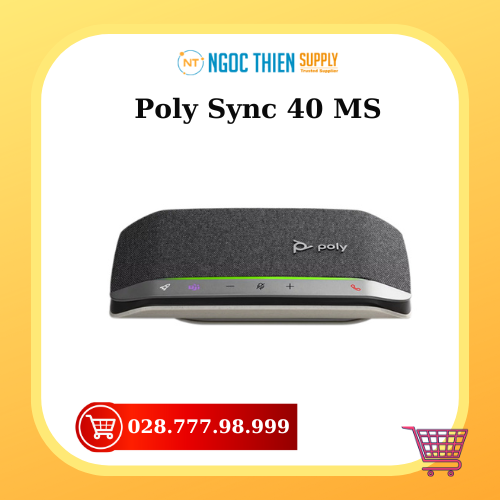 Loa họp trực tuyến Poly Sync 40, Microsoft Teams