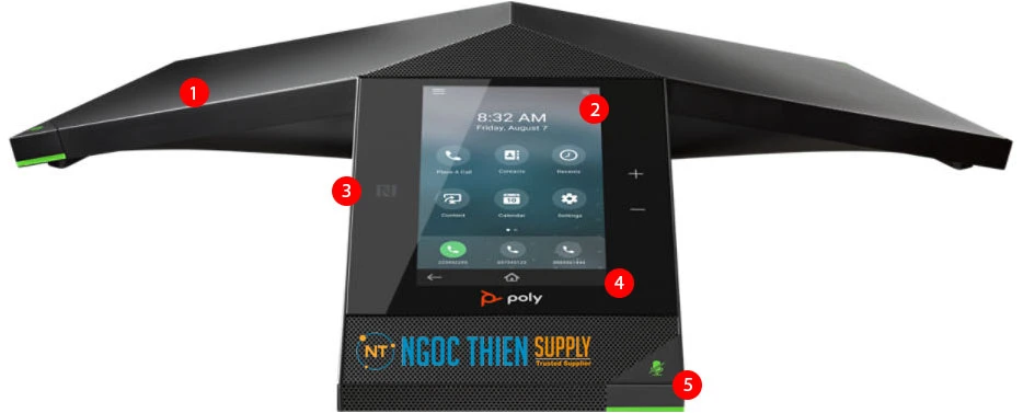 Các tính năng chính của Poly Trio 8800