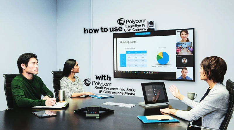 Cáp Polycom Group Microphone dài 7,6M