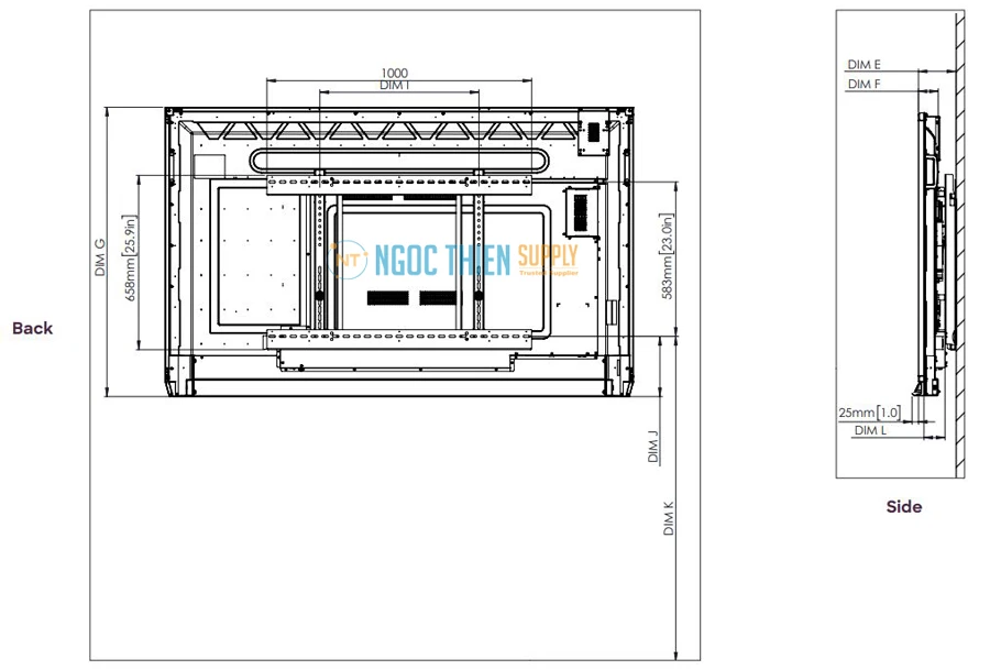 Màn hình tương tác Promethean ActivPanel Cobalt 75