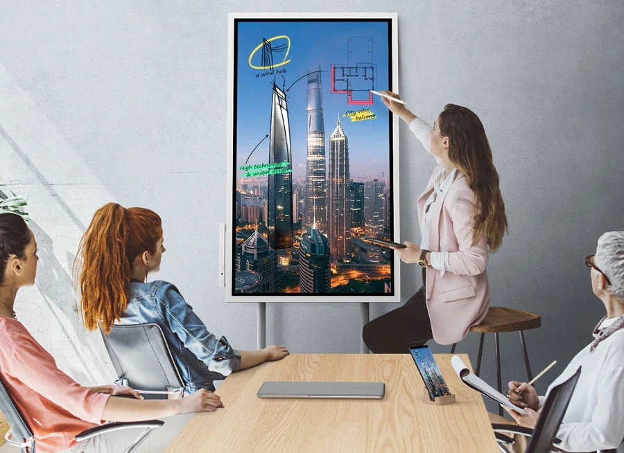 Màn hình tương tác thông minh 55 inch Samsung Flip WM55H