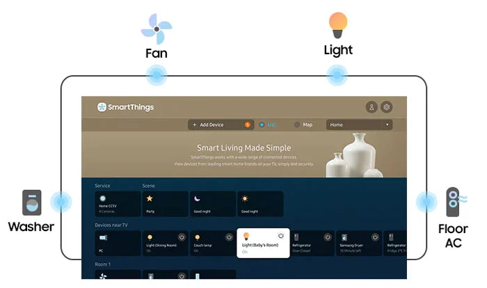 Ứng dụng SmartThings - Điều khiển dễ dàng trên cả thiết bị cũ và mới