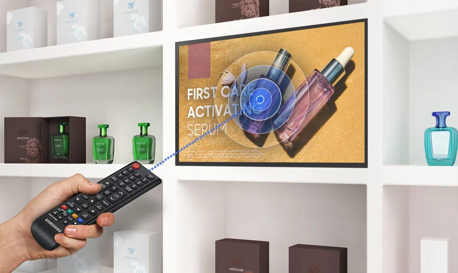 Trung tâm IR - Điều khiển màn hình thuận tiện, sạch sẽ