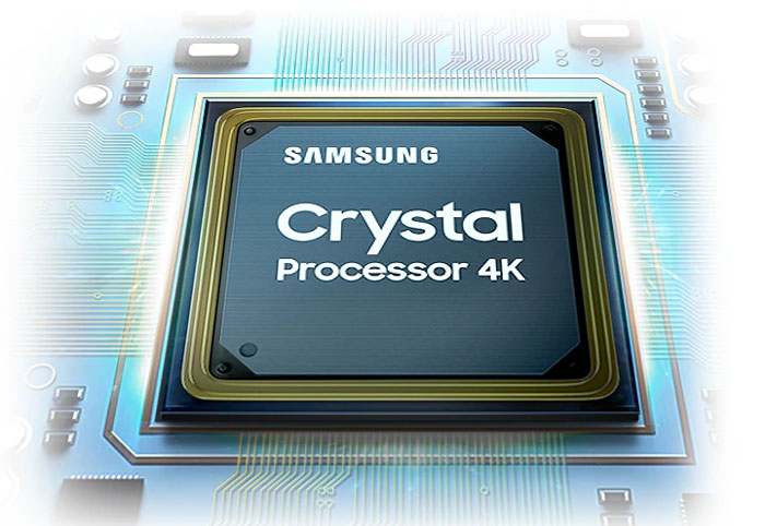 Bộ xử lý hình ảnh Crystal 4K - Cảm nhận từng chi tiết hình ảnh chuẩn 4K