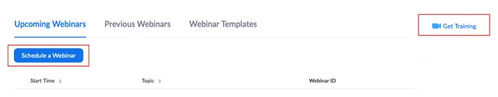 Cách thiết lập trước 1 hội thảo trực tuyến trên Zoom Webinar