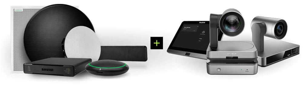 Shure vs Yealink: Giải pháp hội nghị cho mọi kích thước phòng họp