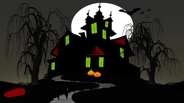 Tải hình nền Zoom Halloween miễn phí