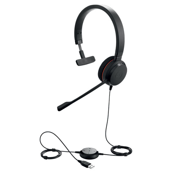 Tai nghe Jabra Evolve 20 MS Mono USB-A | P/N: 4993-823-109 - Giải Pháp Âm Thanh Đơn Giản Và Hiệu Quả