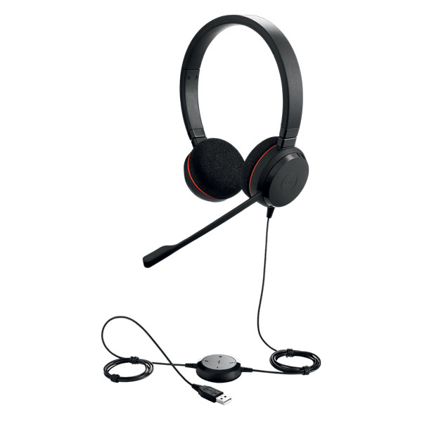 Tai Nghe Jabra Evolve 20 MS Stereo USB-A | Âm Thanh Đỉnh Cao Cho Công Việc Chuyên Nghiệp