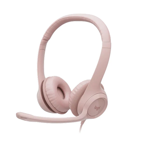 Tai nghe USB Logitech H390 - Hồng
