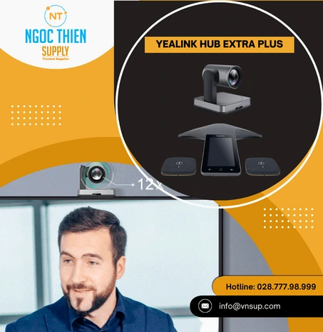 Bộ thiết bị họp trực tuyến Yealink Hub Extra Plus