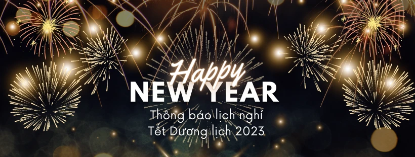 Thông báo lịch nghỉ Tết Dương lịch 2023