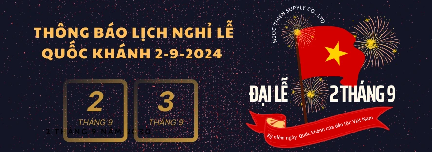 Thông Báo Lịch Nghỉ Lễ Quốc Khánh 2-9-2024