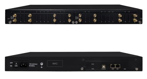 Tổng quan về gateway dinstar 16 cổng GSM UC2000-VF