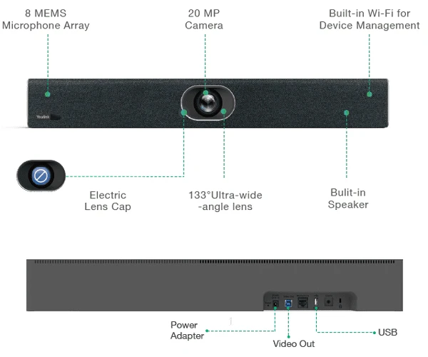UVC40 All-in-One USB Video Bar
