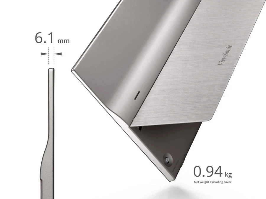 Kích thước nhỏ gọn để làm việc và giải trí