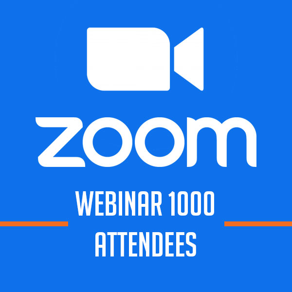 Zoom Webinar 1000 Attendees [1 năm]