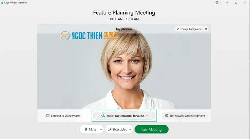 Cách tham gia cuộc họp Webex