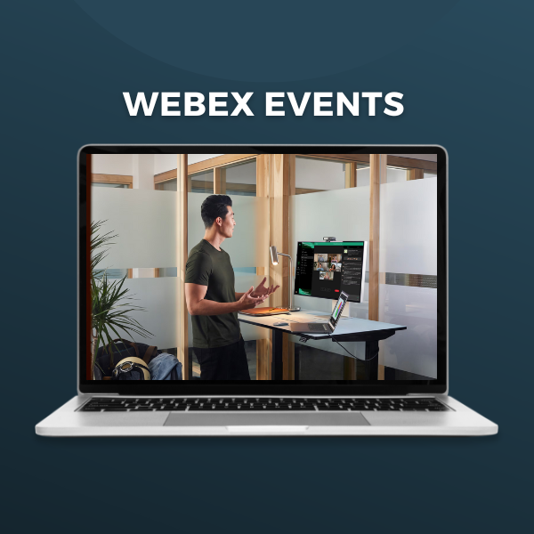 Phần mềm họp trực tuyến Webex Events