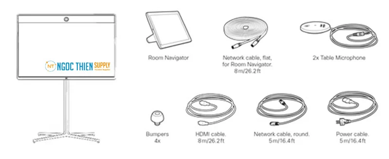 Webex Room 55 single w/ Floor stand