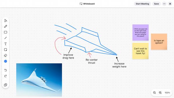 Cách bắt đầu với Zoom Whiteboard 