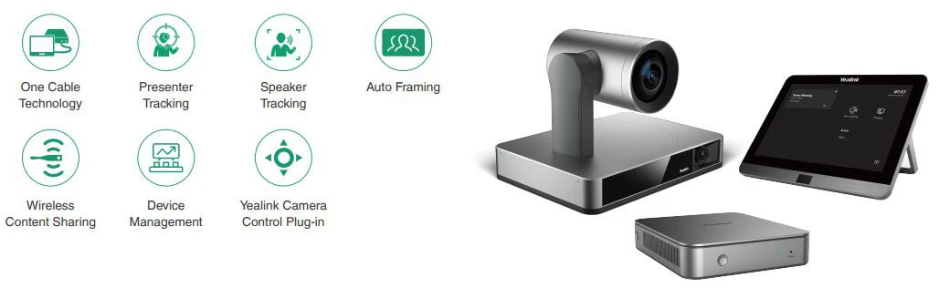 Yealink MVC860 - Hệ thống Microsoft Teams Rooms cho phòng họp vừa và lớn