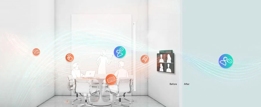 Tính năng khử tiếng ồn AI