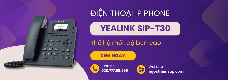 Yealink SIP-T30 - Điện thoại IP Phone thế hệ mới, độ bền cao