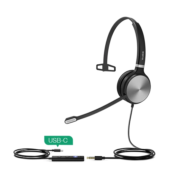 Tai nghe cổng USB Type C - Tai nghe Yealink UH36 Mono UC USB-C