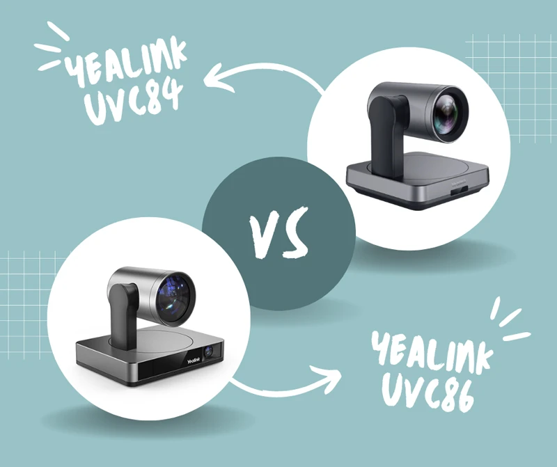 Bảng so sánh Yealink UVC86 vs UVC84 chi tiết