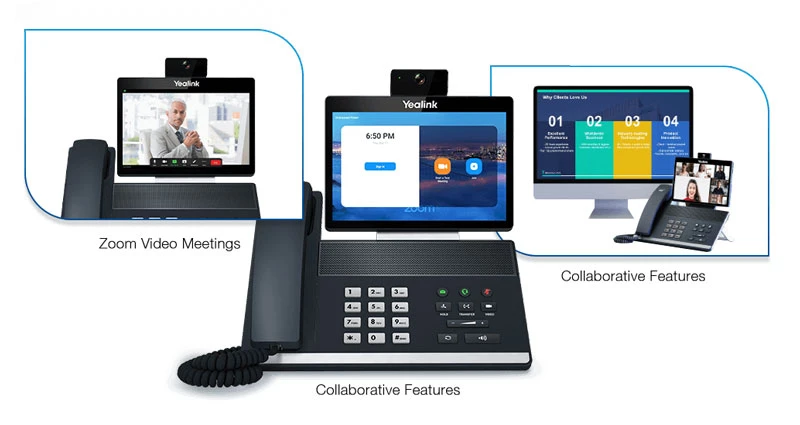 Điện thoại bàn IP cho Zoom Phone Yealink VP59 Zoom Phone Appliance