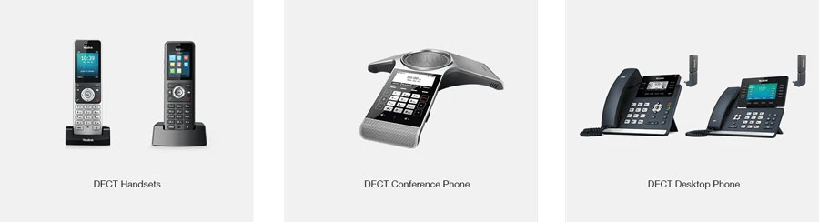 Yealink cung cấp đầy đủ các giải pháp thiết bị DECT