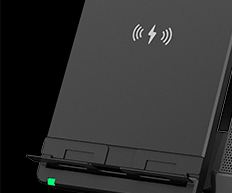 Đế sạc điện thoại di động (Tùy chọn) hỗ trợ kết nối Bluetooth cho thiết bị di động, cho phép cộng tác trên nhiều thiết bị và biến điện thoại thành thiết bị đầu cuối cuộc họp trong khi sạc