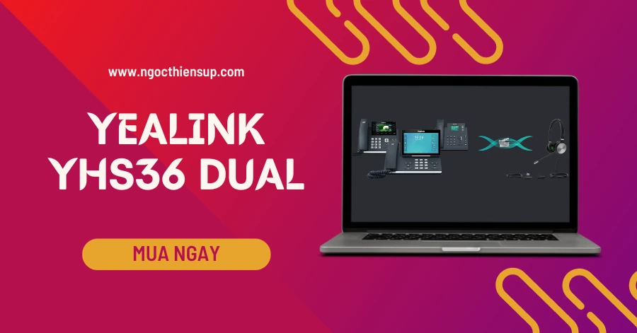 Tai nghe tổng đài Yealink YHS36 Dual