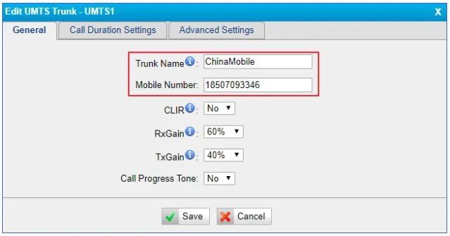Nhập số thẻ SIM vào trường Mobile Number