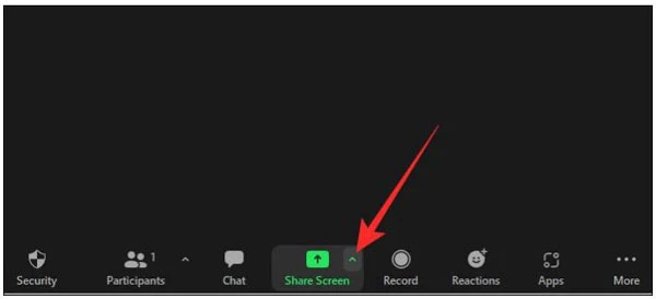 Cách chia sẻ màn hình với tất cả người tham gia ở chế độ Focus