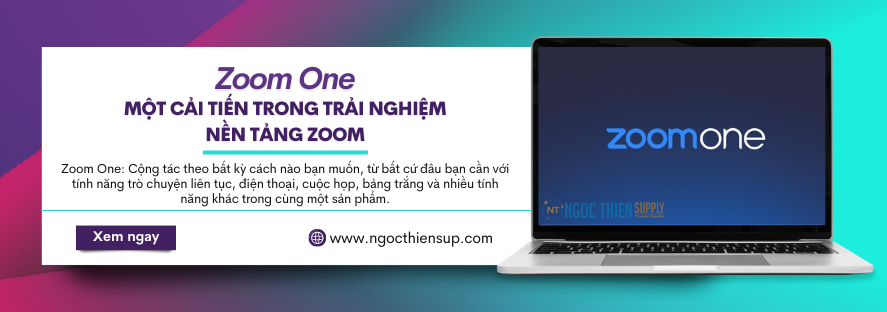 Zoom One: một cải tiến trong trải nghiệm nền tảng Zoom