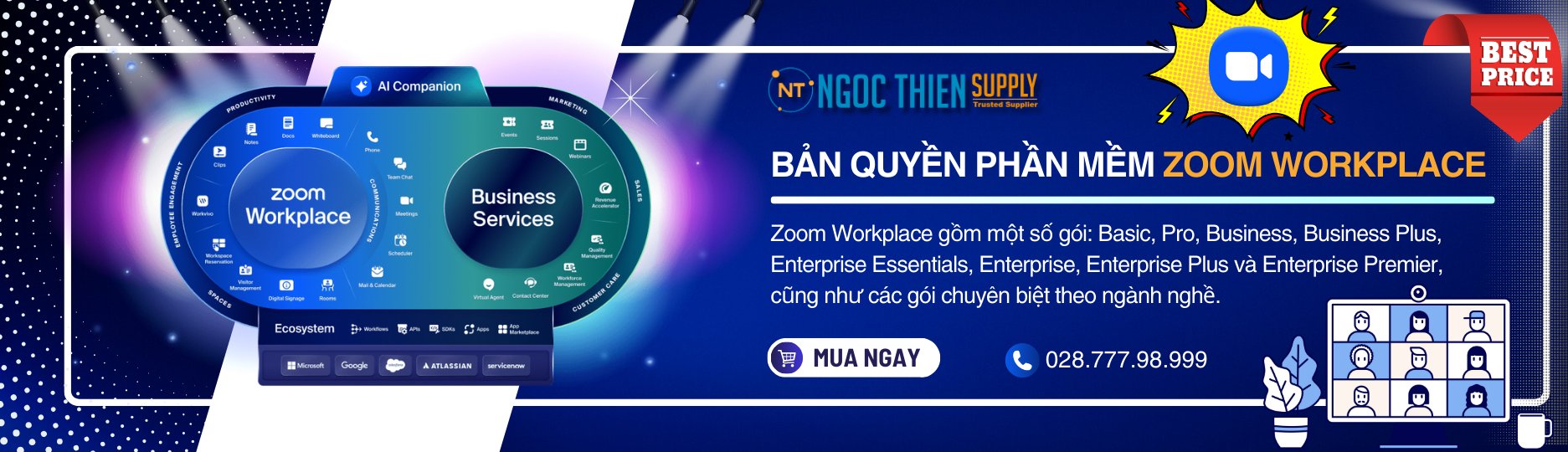 Bản quyền Zoom Workplace