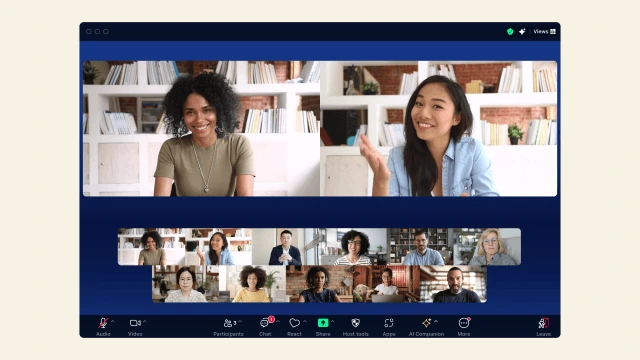 Cải thiện sự tương tác với chế độ xem nhiều người nói