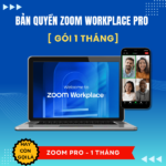 Phần mềm họp hội nghị Zoom Pro [Gói 1 tháng]